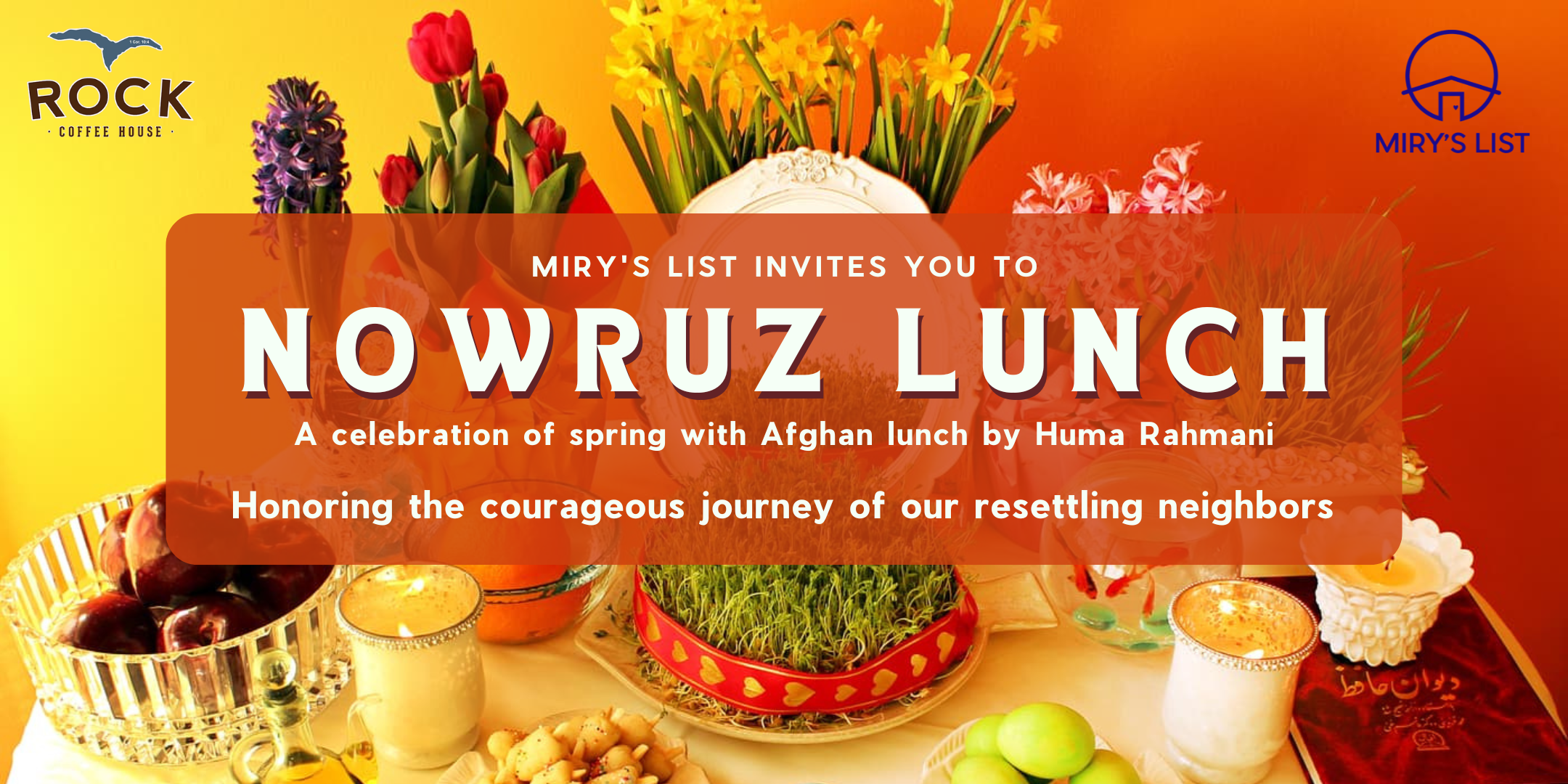 Nowruz Lunch with Miry's List