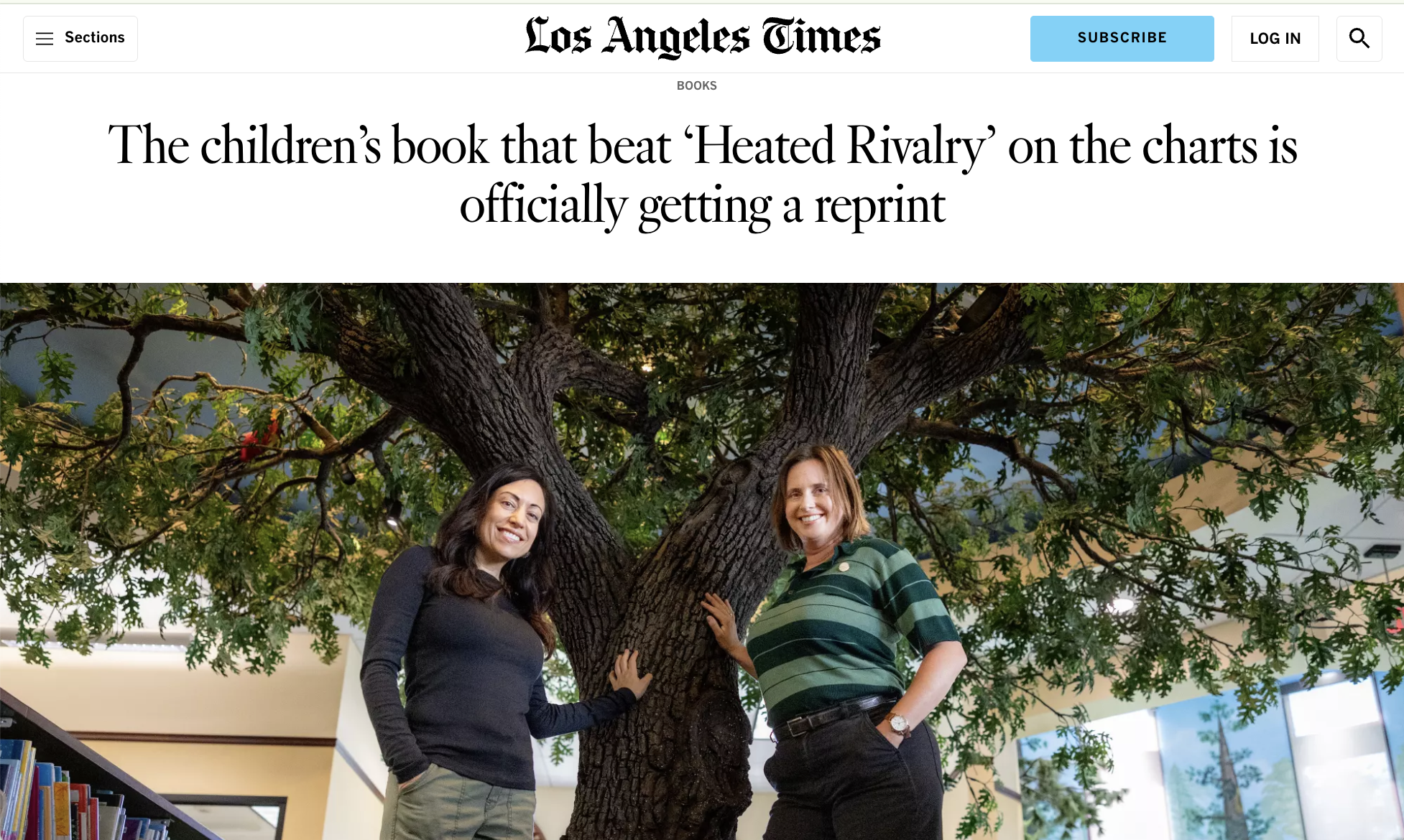 LA Times: The children’s book that beat ‘Heated Rivalry’ on the charts is officially getting a reprint