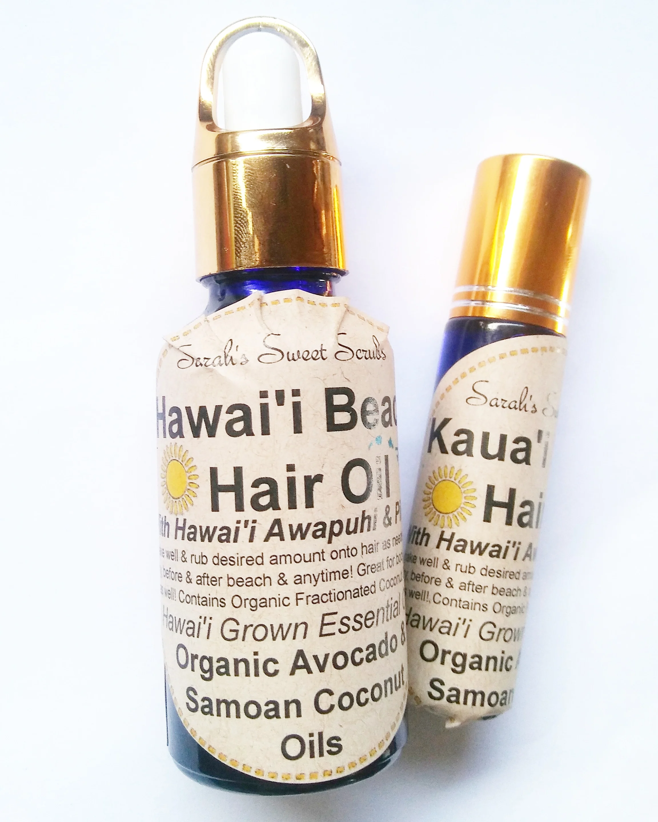 Kaua'i Beach Hair Oil, Organic