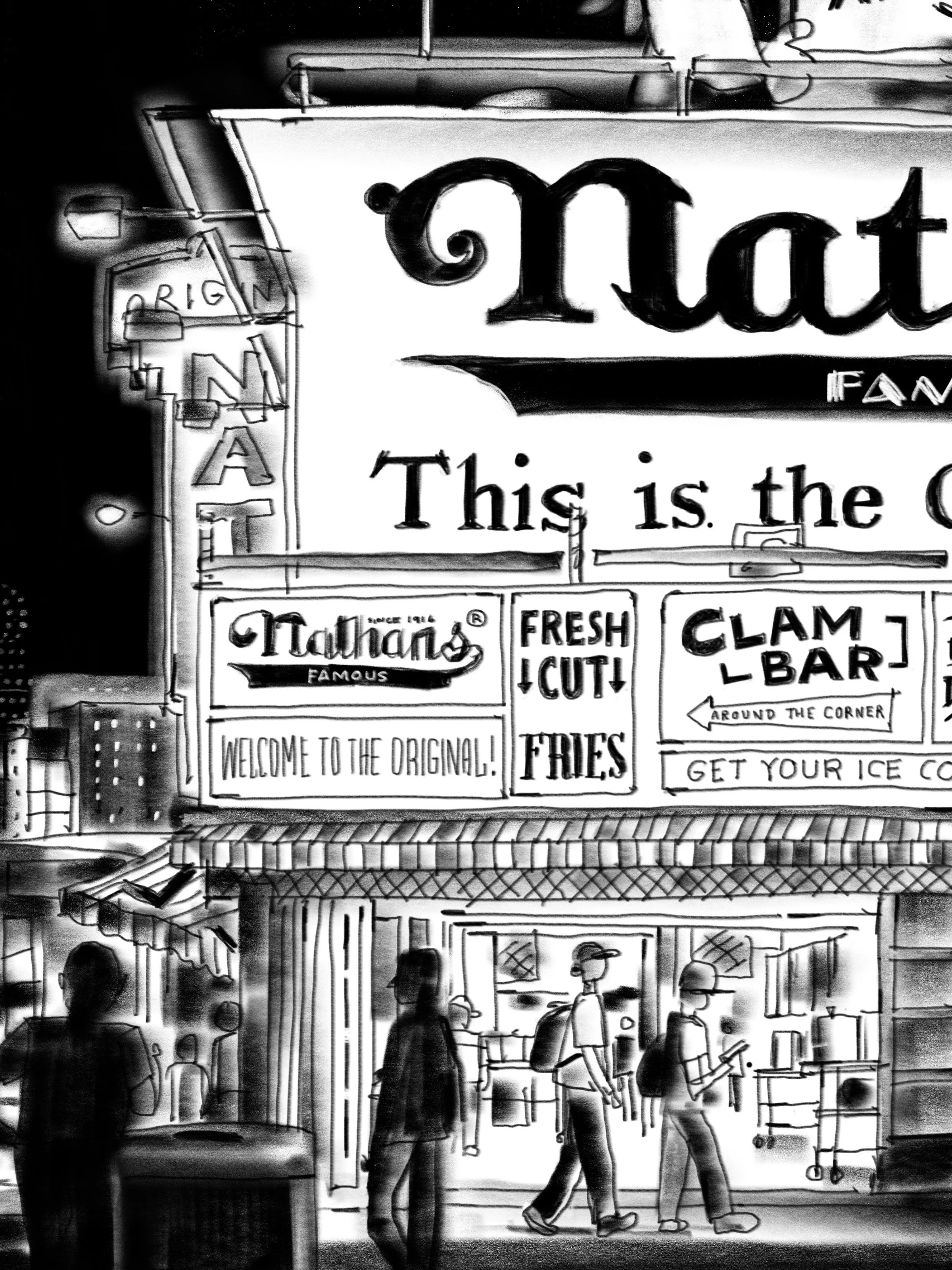Sketchbook: Coney Island