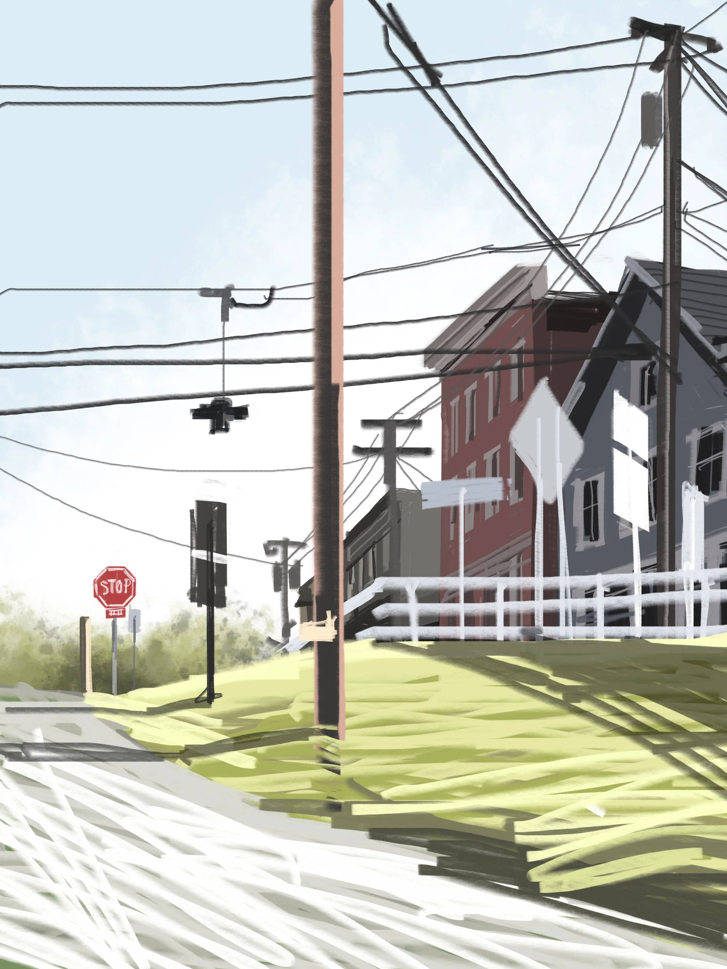 Sketchbook: Narrowsburg, NY