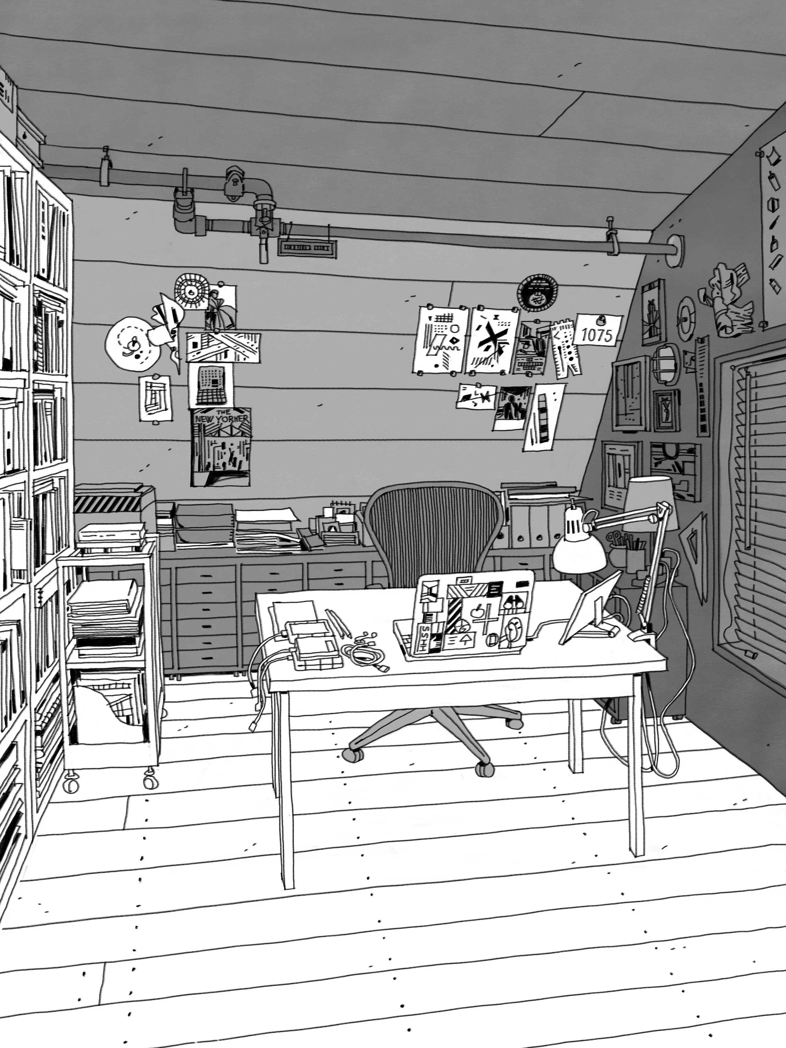 Sketchbook: Narrowsburg, NY