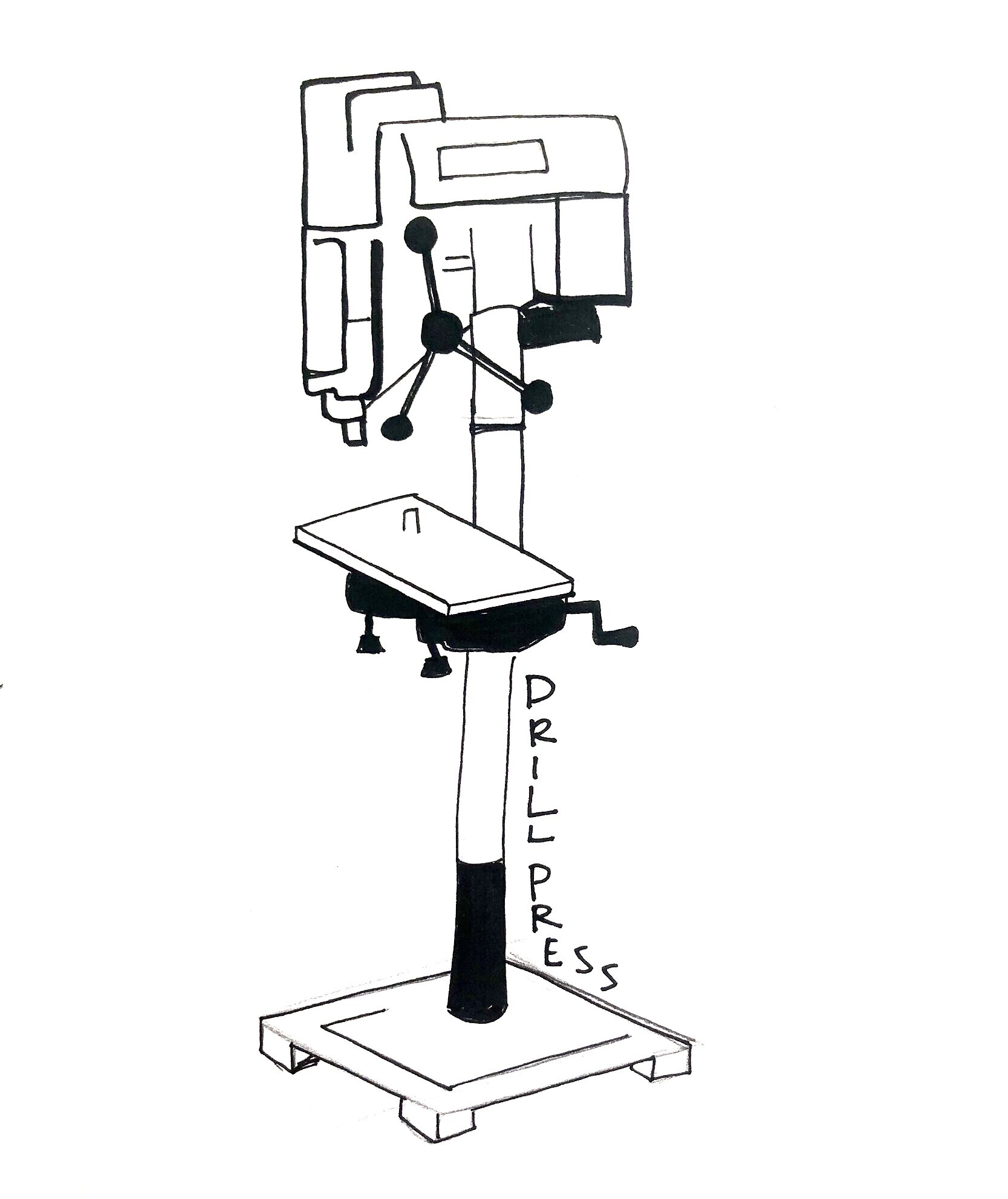 Standing Drill Press