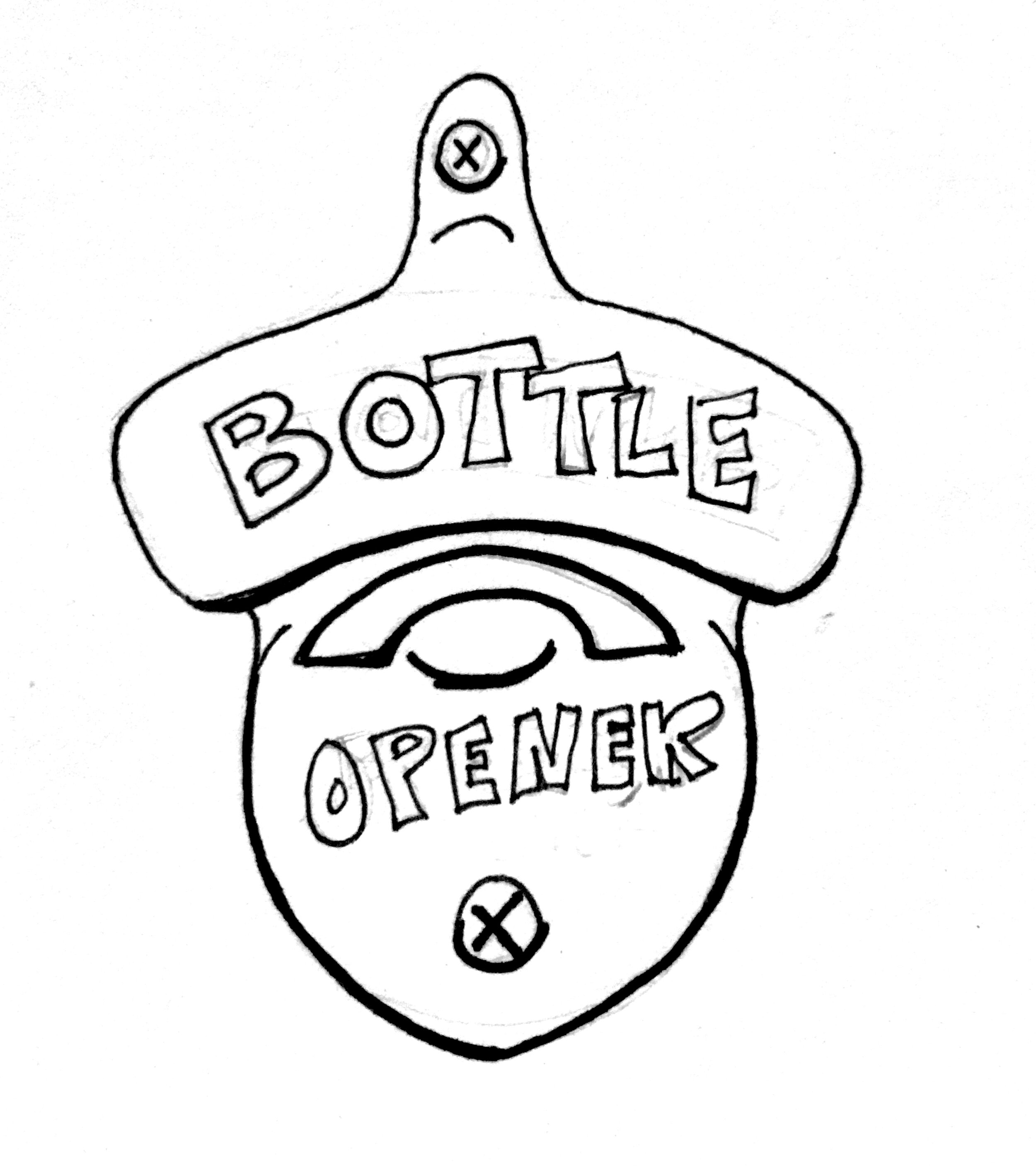 Wall Bottle Opener