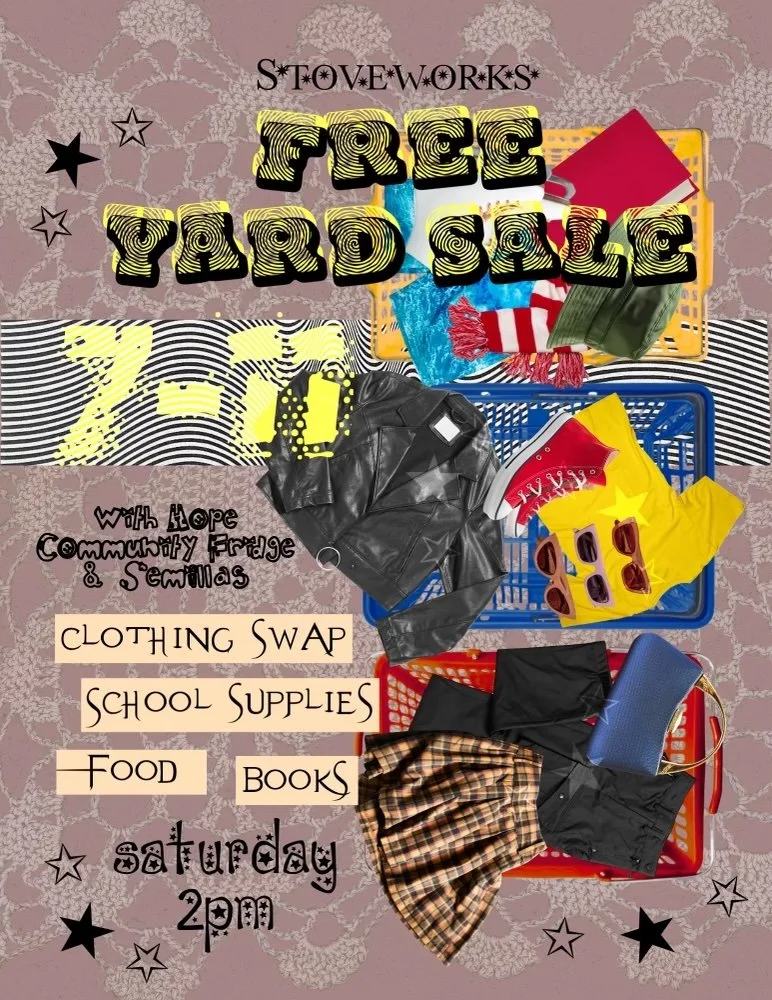 Free Yard Sale: Hope Community Fridge &amp; Semillas TN