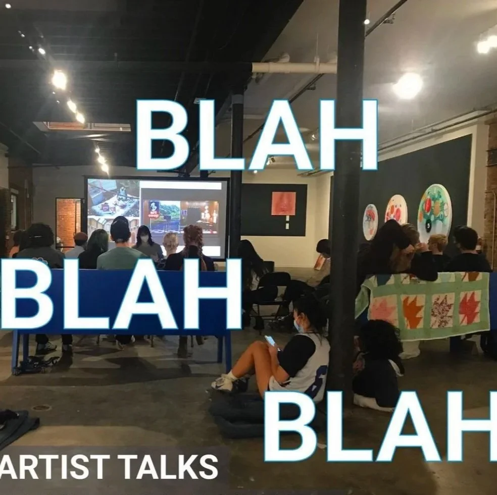 Blah Blah Blah: Charlas de artistas