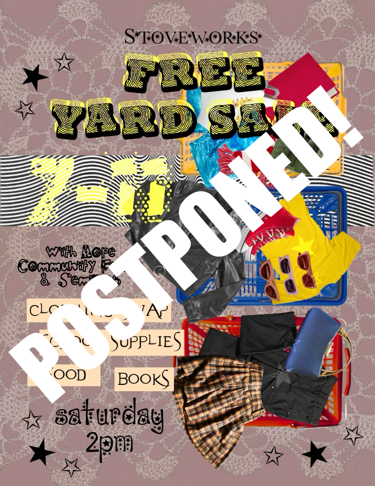 *POSTPONED* Free Yard Sale: Hope Community Fridge & Semillas TN