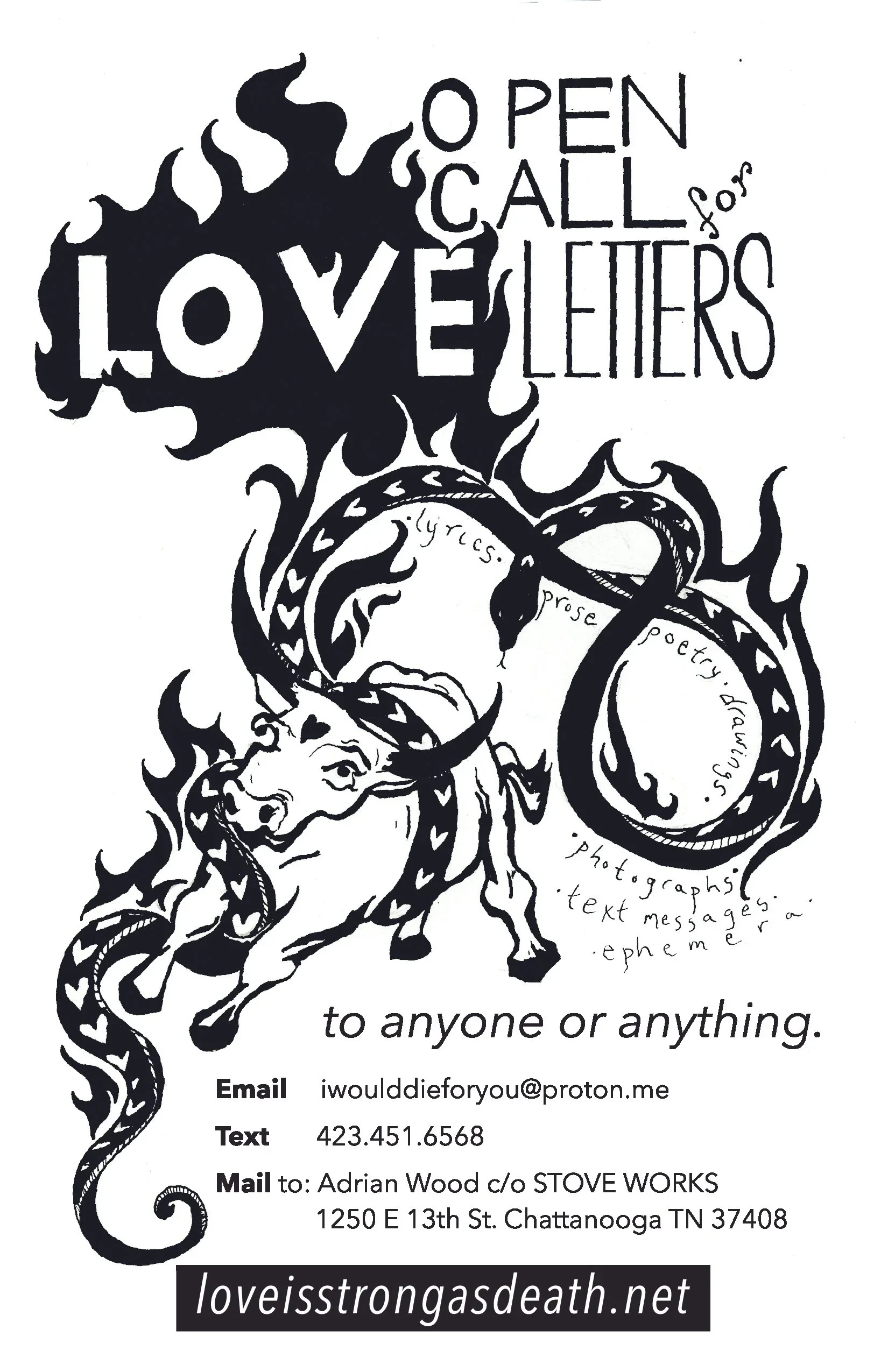Love Letter Writing Party with Adrian Wood