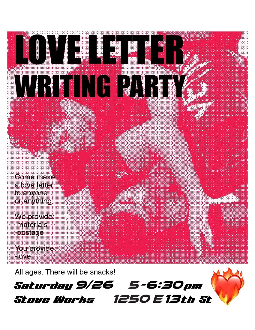 Love Letter Writing Party with Adrian Wood