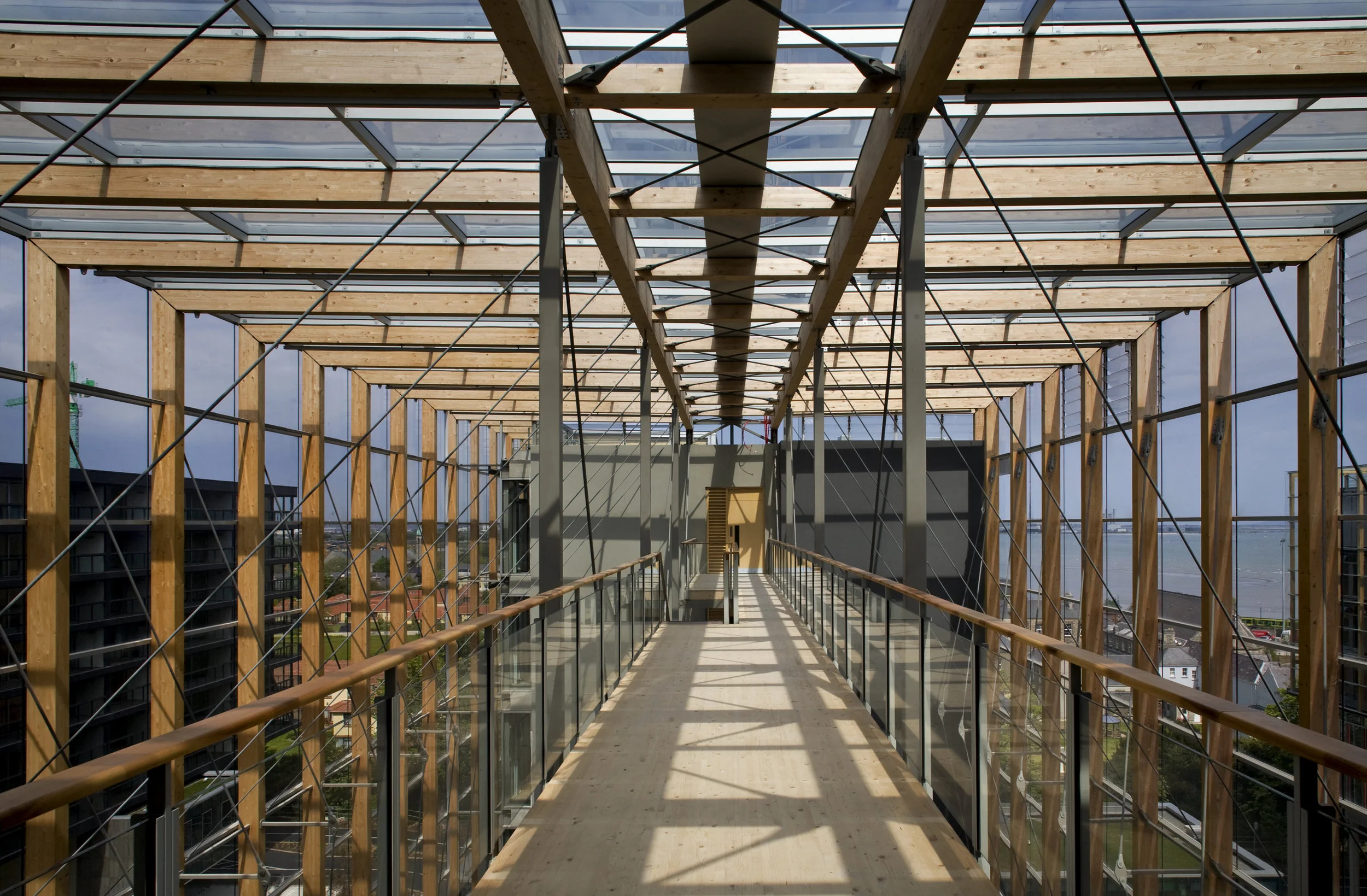 Fig. 24 winter garden, office building