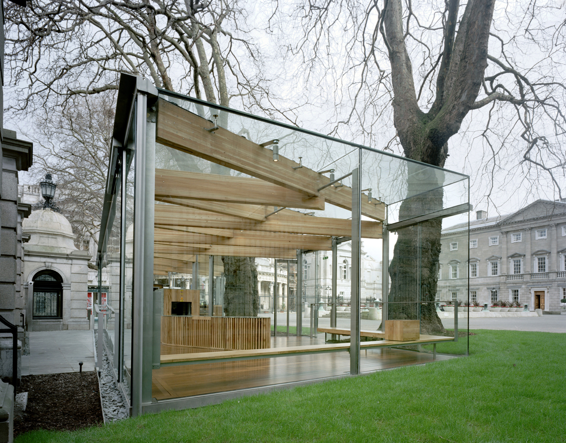 Leinster House Welcoming and Security Pavilion, Dublin, Ireland