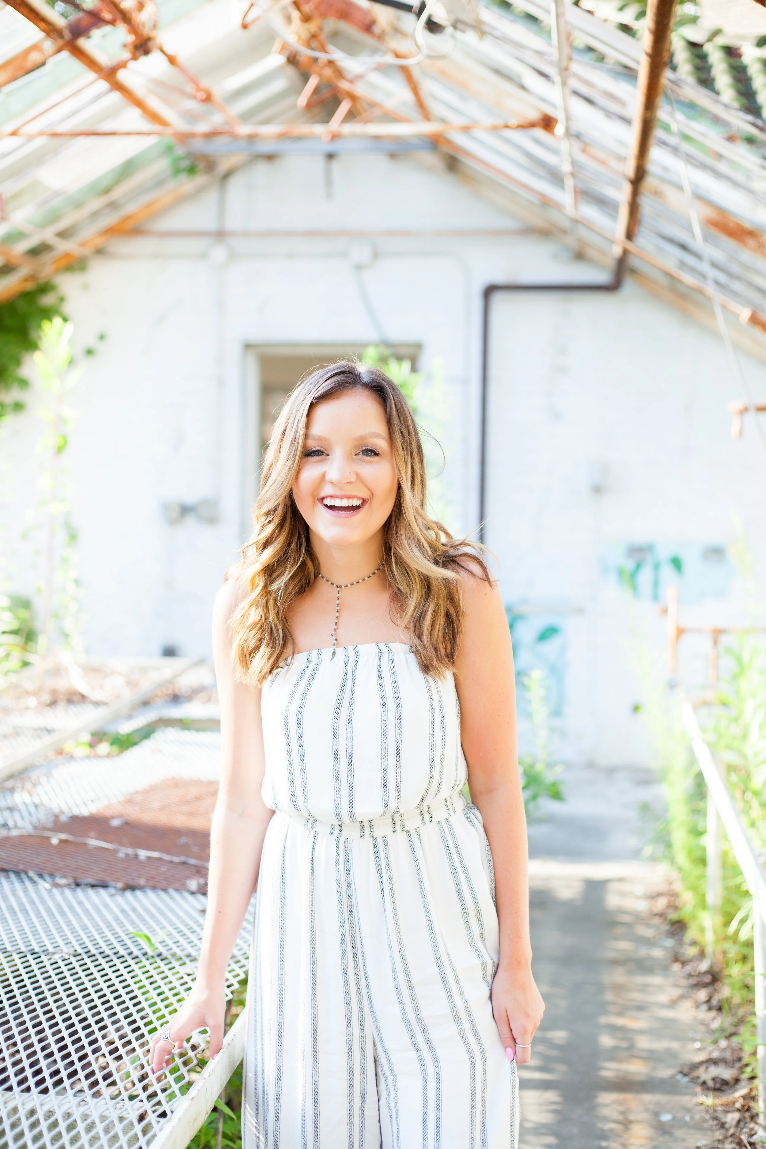Abby's Abandoned Greenhouse + ATL Skyline Shoot | Makenzie's Memories