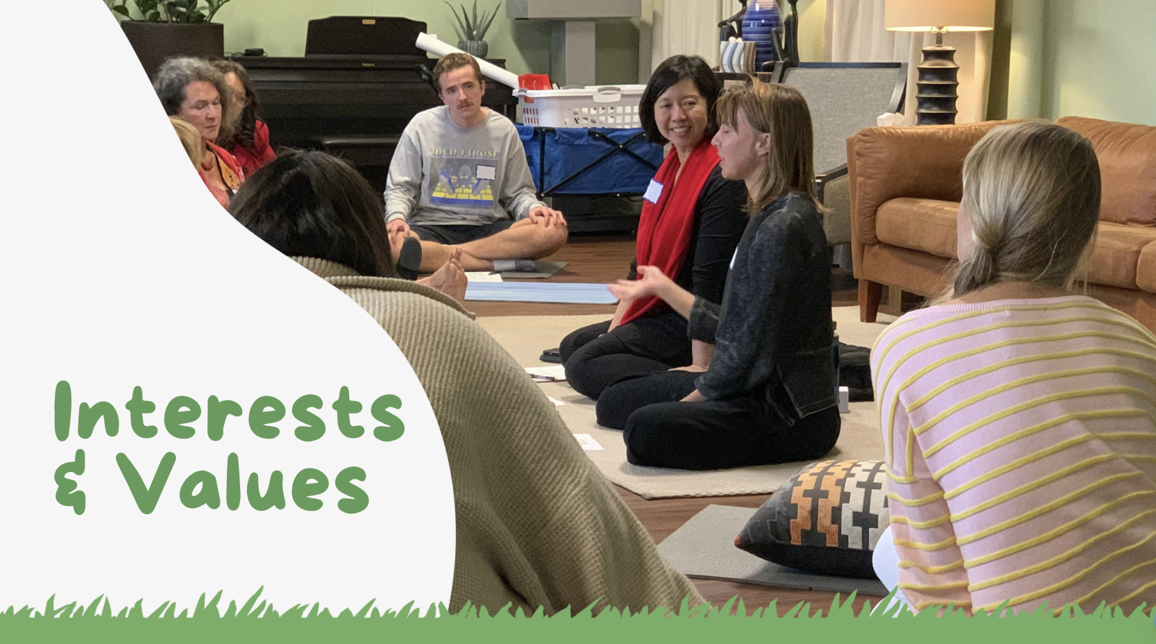 Dr Lynn Chang leading a career workshop on values and interests