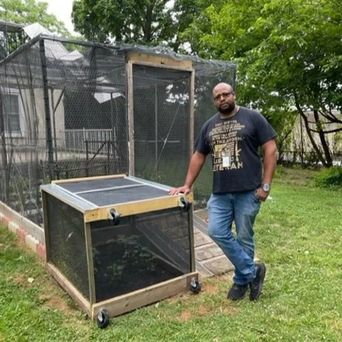 Homeward Bound's Culinary Health Coach Grows a Garden
