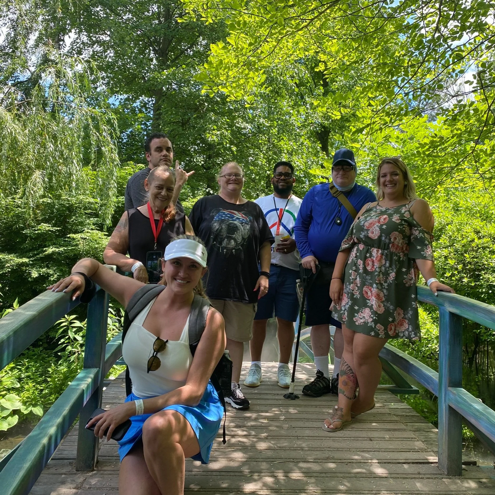 PeerNet Bucks County Visits Grounds For Sculpture