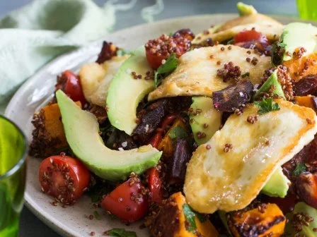 Haloumi and Quinoa Salad