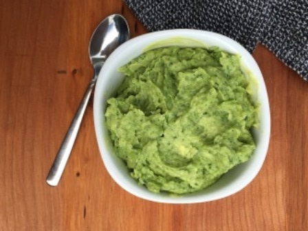 Avocado and Broccoli Puree