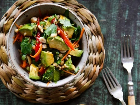 Bok Choy Brown rice slaw