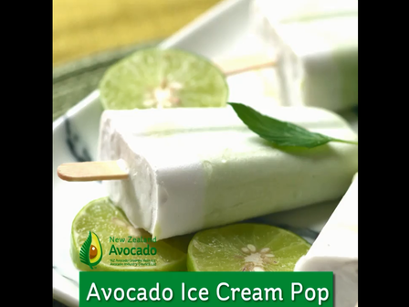 Avocado ice cream pop video