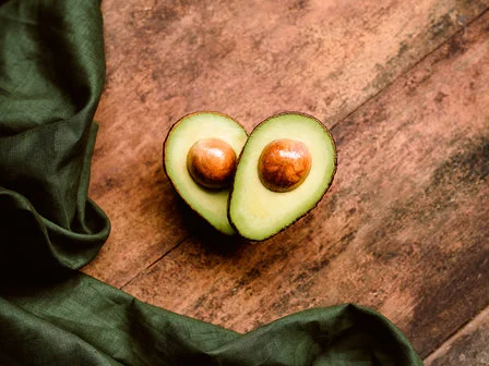 avocado halves landscape