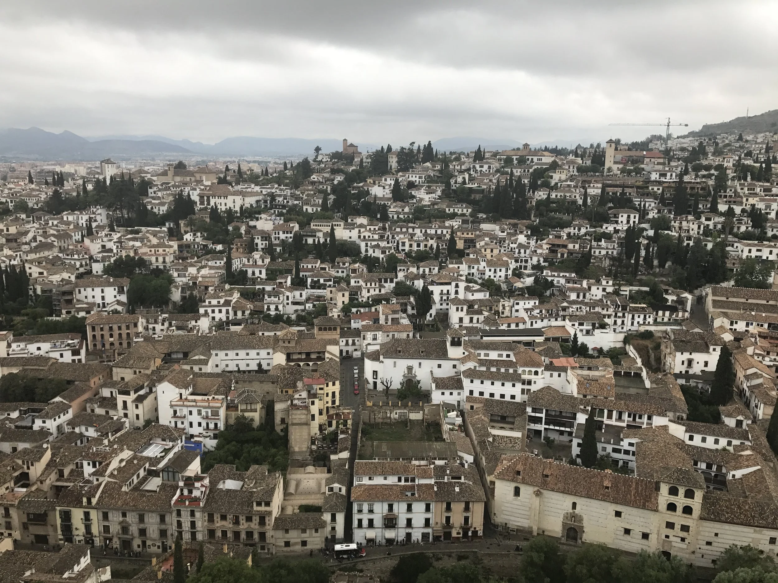 This could literally be any southern European city, but is Granada, Spain.