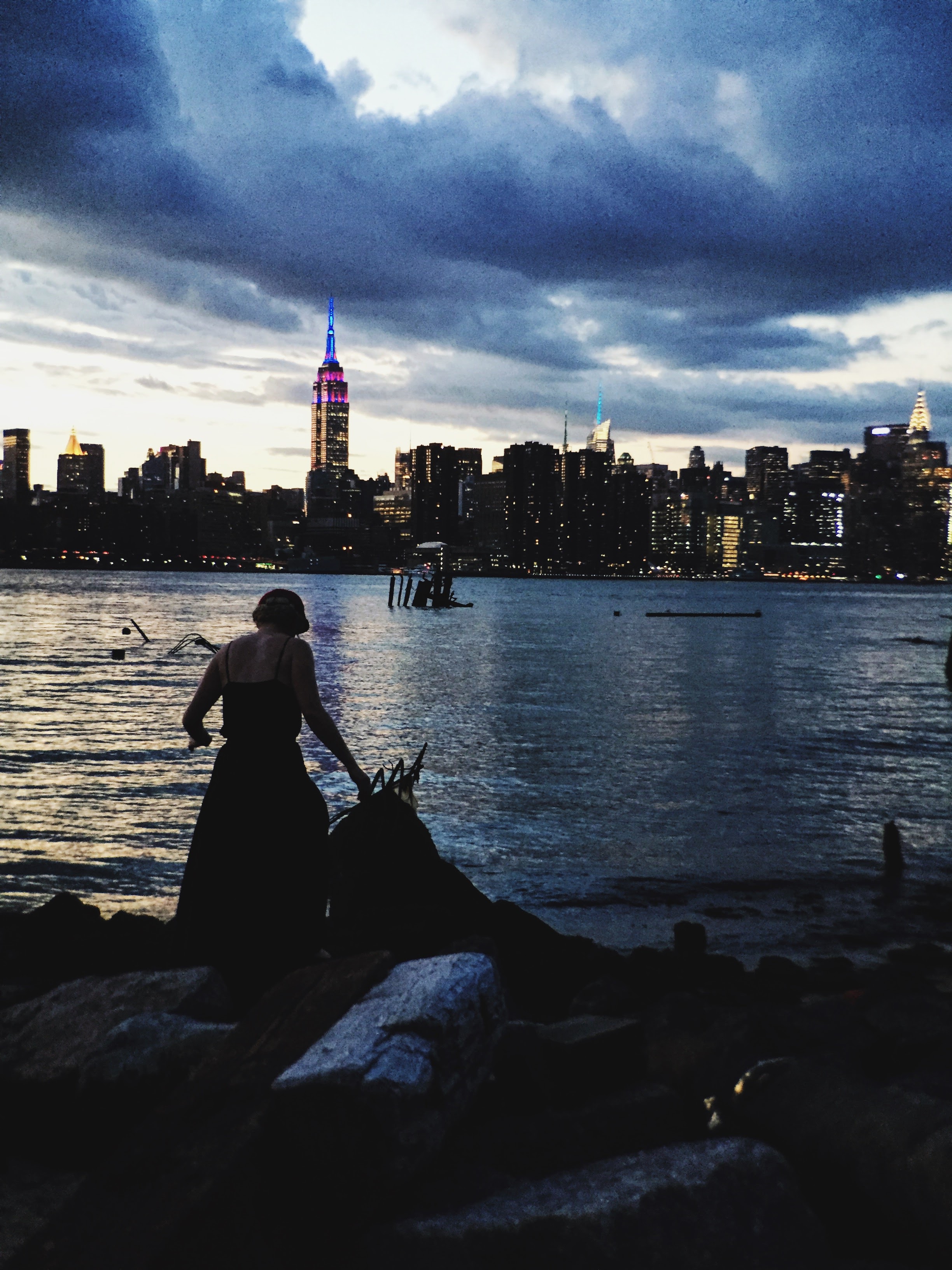 a williamsburg (brooklyn, new york) sunset