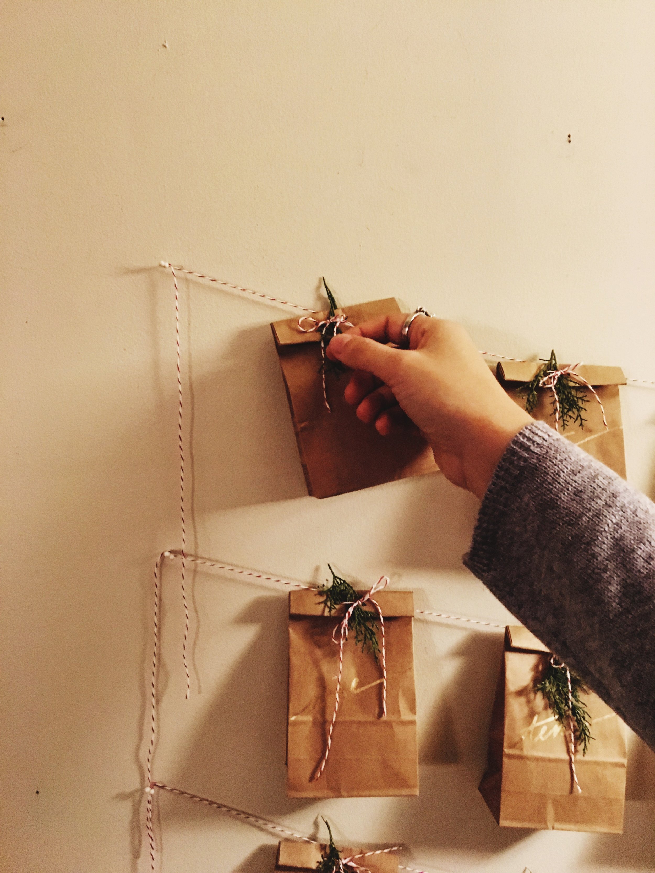 DIY advent calendar on livingforeva.com