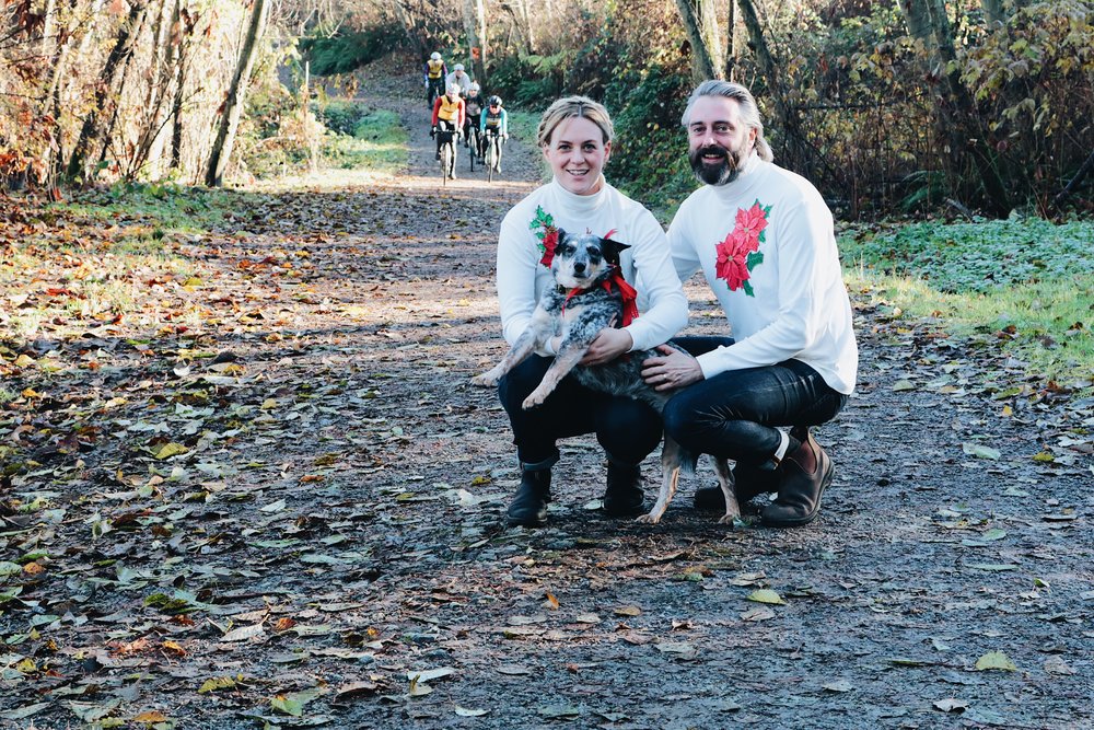 Christmas Turtleneck Family Portrait