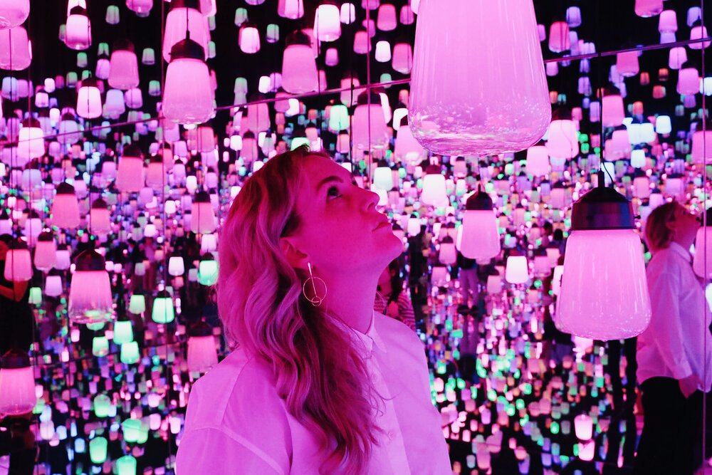 Latern Forest at Teamlab Borderless Tokyo