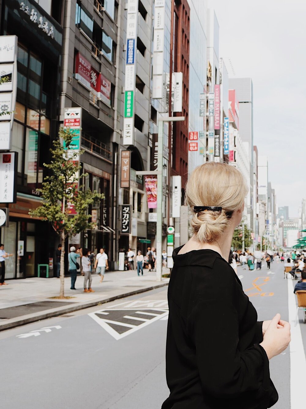 pedestrian street Ginza