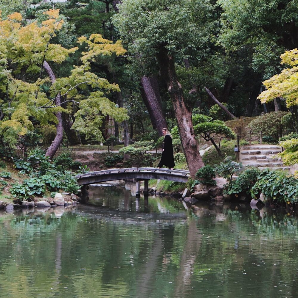 bridge in shukken garden