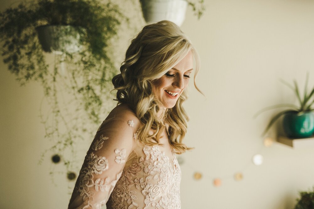 Wedding dress - naked lace top trend