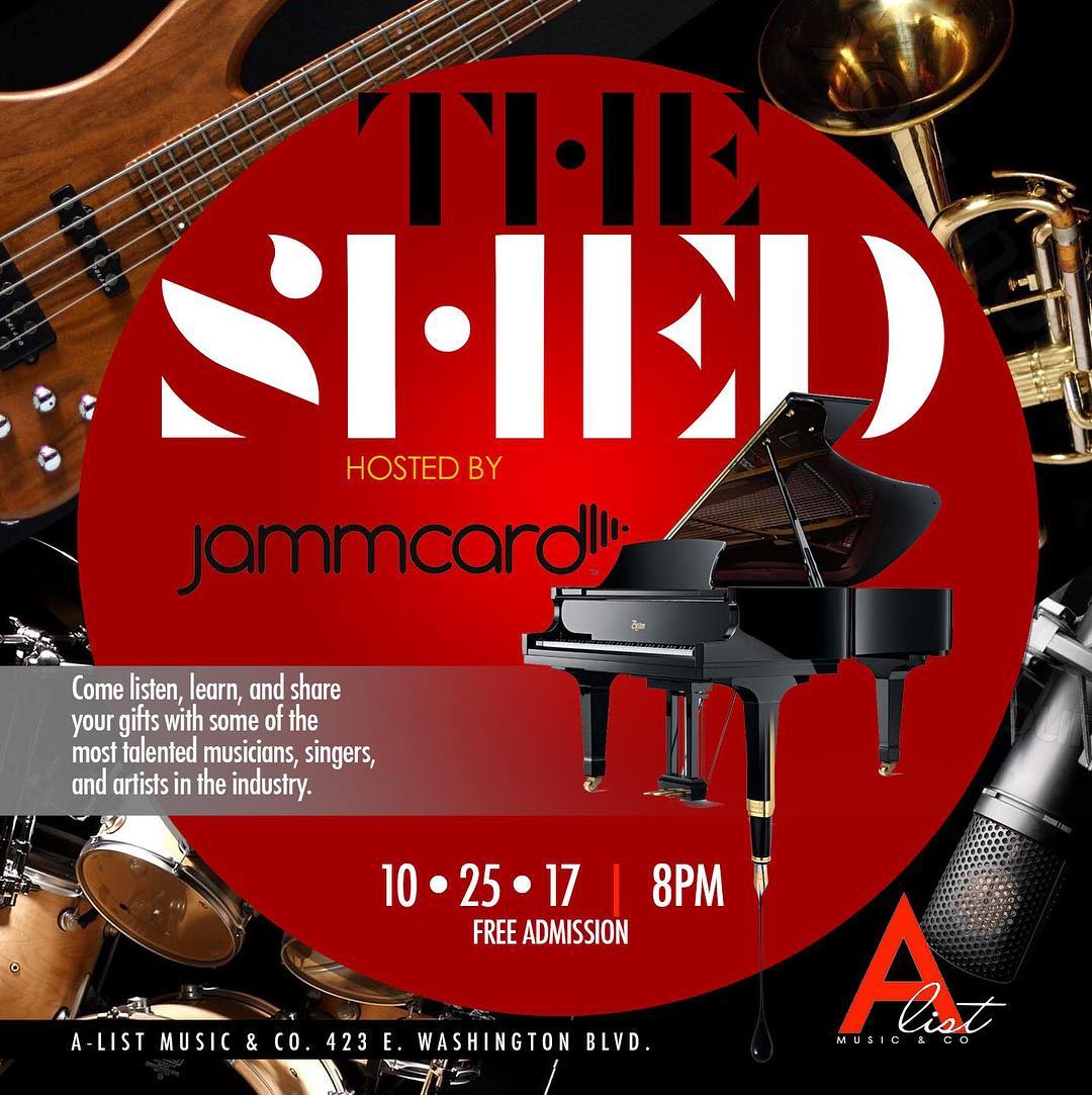 The Shed - Hosted by Jammcard