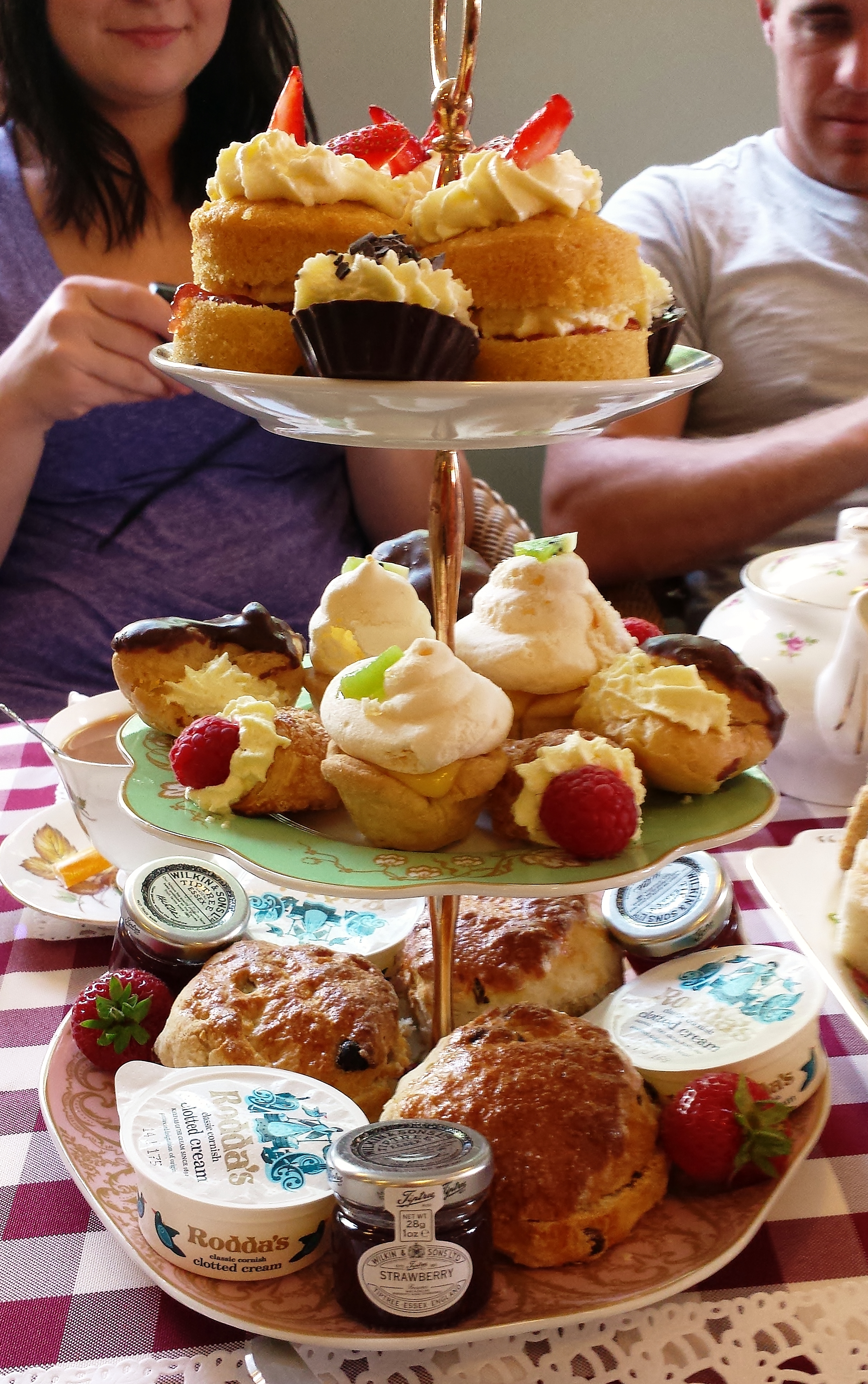 A proper English cream tea!