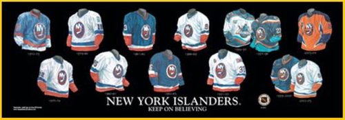 Framed Evolution History New York Rangers Uniforms Print — The  Greatest-Scapes