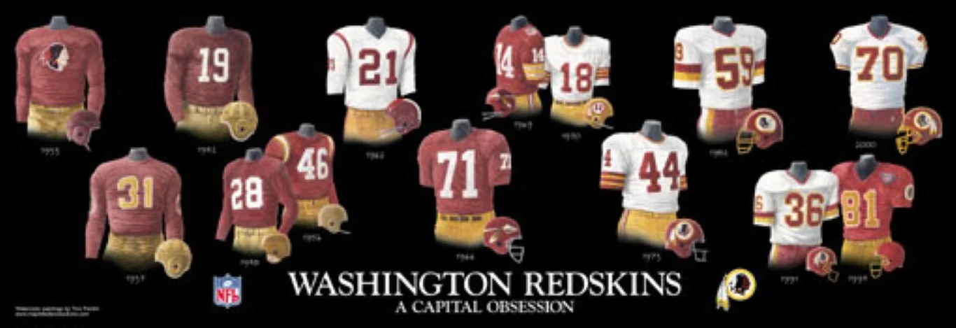 redskins uniforms