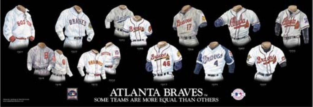 all atlanta's jerseys  Atlanta braves, Braves, Atlanta