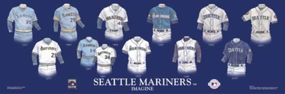 mariners jersey history