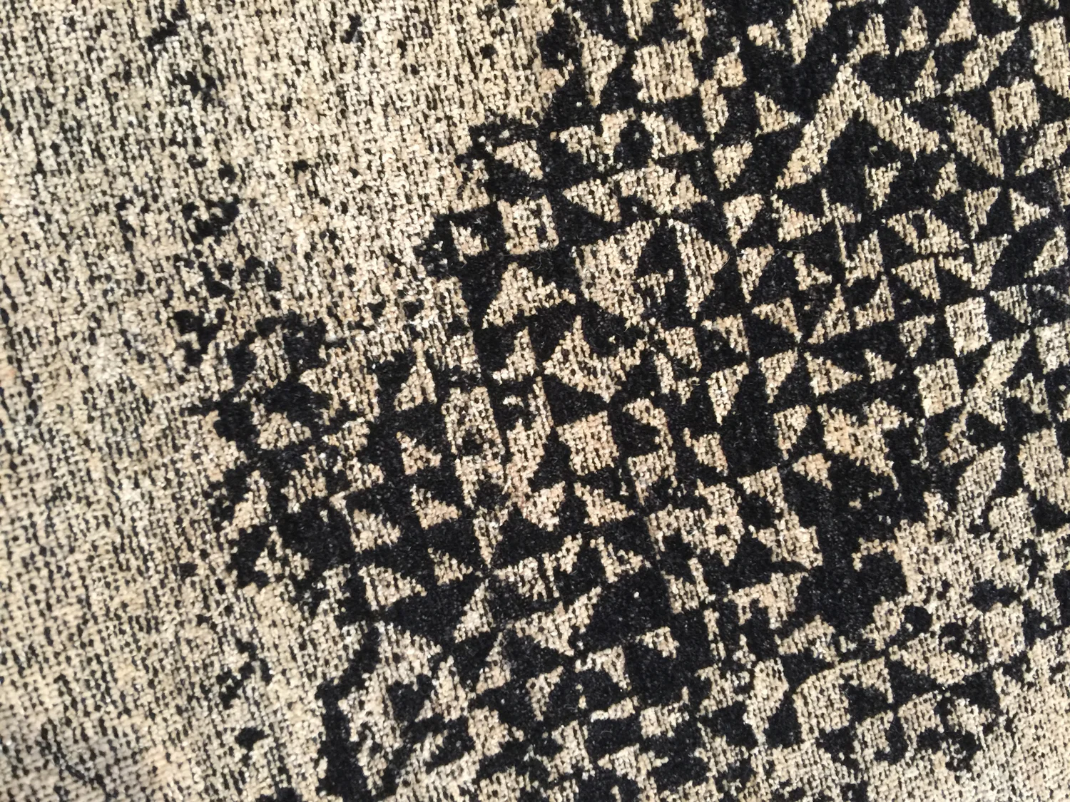 A closer look at the pattern detail of Pattern Mix No. 5.