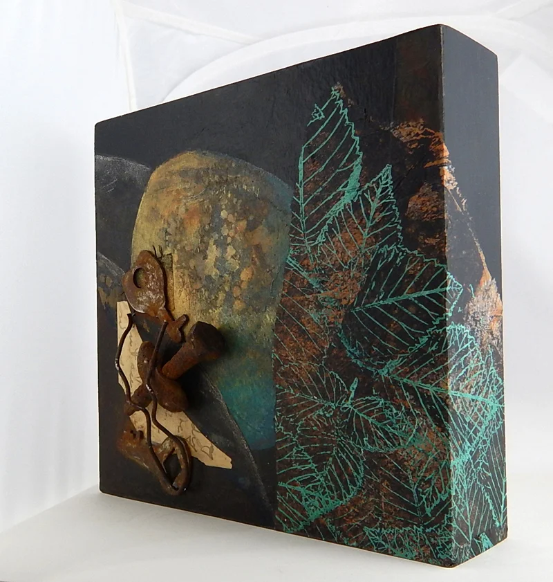 Found Object Collage III , 3-D