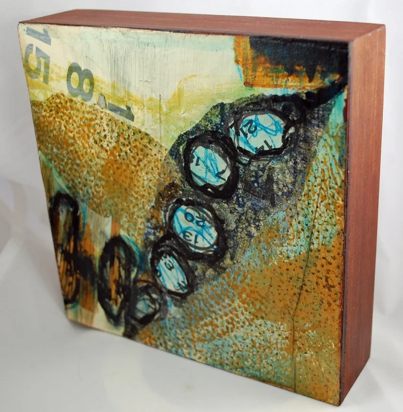 Found Object Collage VIII, 3-D