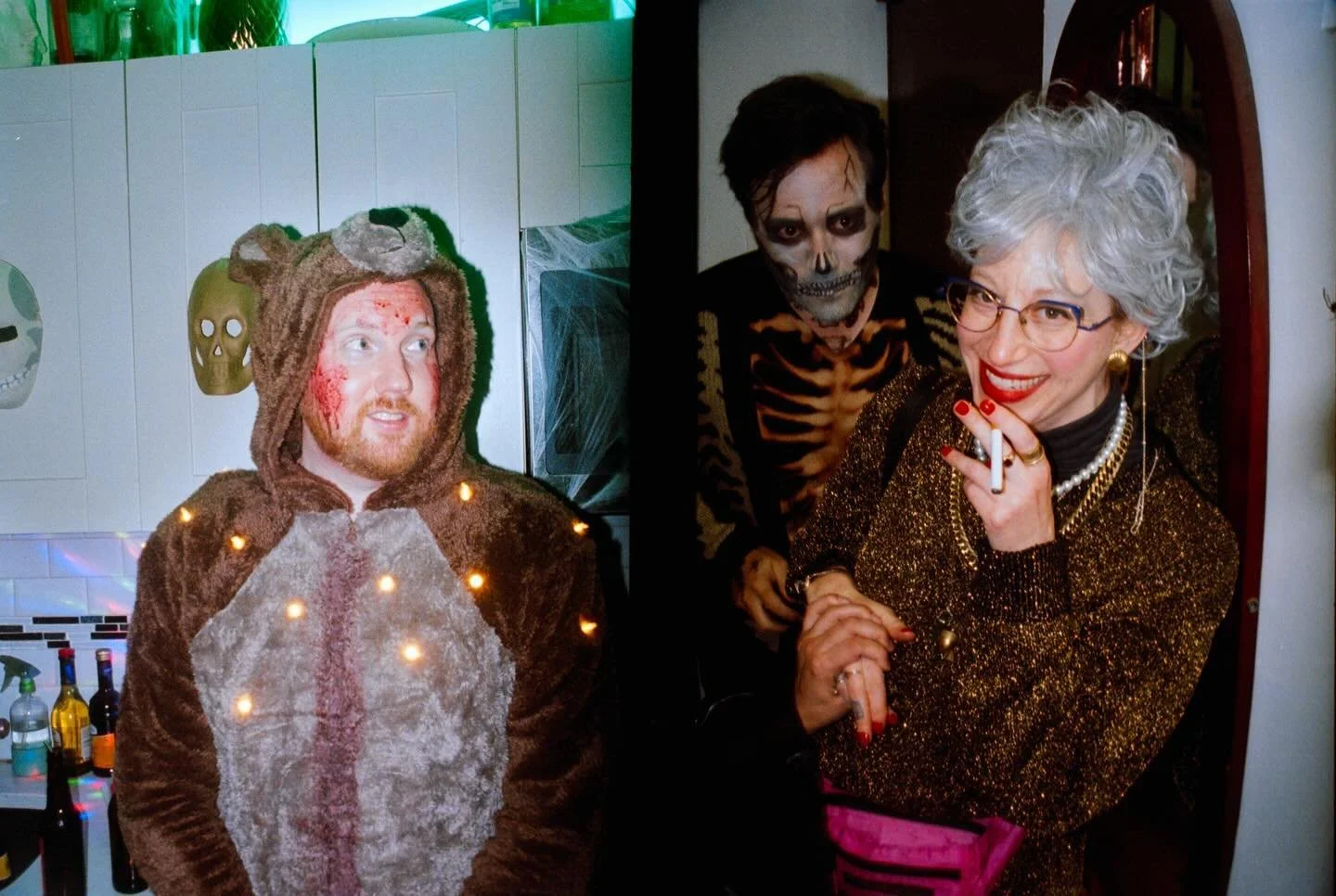 Half-Frame Halloween 2024. Kyocera Samurai x3 &amp; Lomo 800 Film.