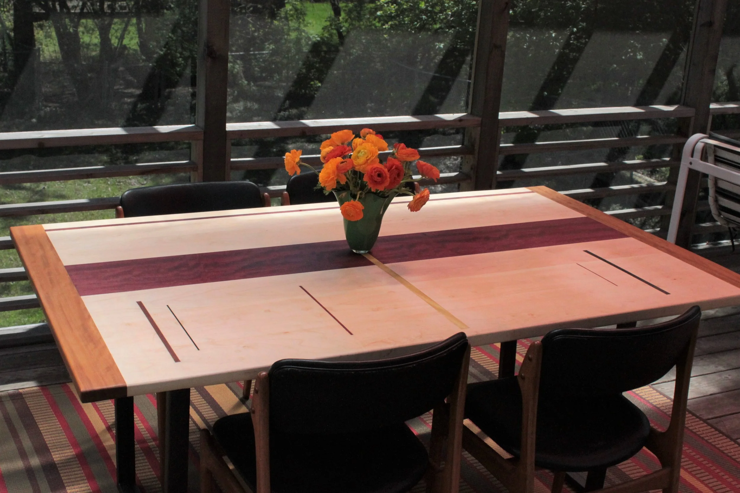 Dining room table, 72" x 42", 29" high