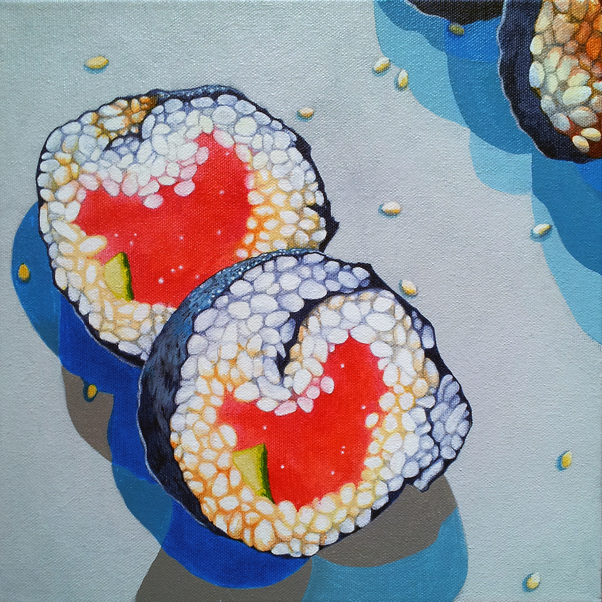 Sushi White Plate | SOLD (Copy)