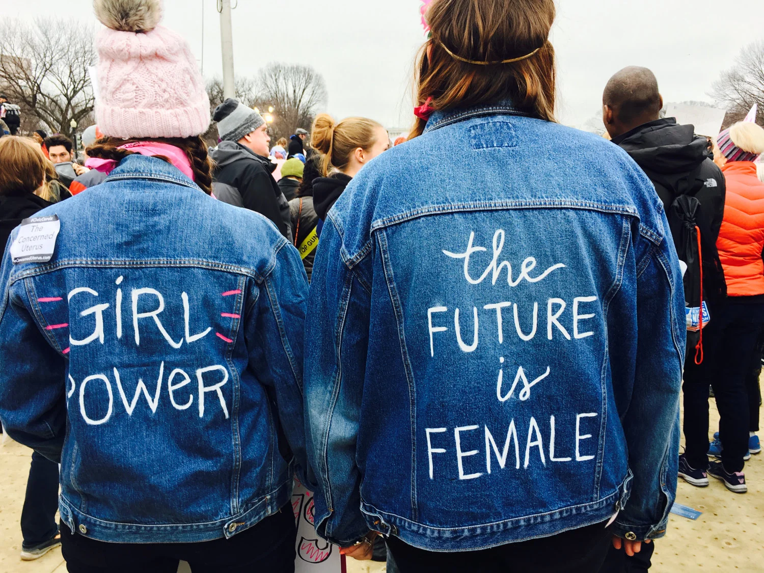 custom painted jean jacket