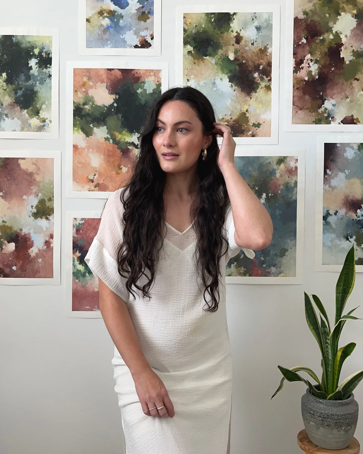 new pieces are live on my website 
amaliapenny.com
〰️
This body of work is a study in natural transformation, where emotion, memory, and landscape blur into one. Each piece draws from botanical rhythms and elemental forces, inviting you into moments 