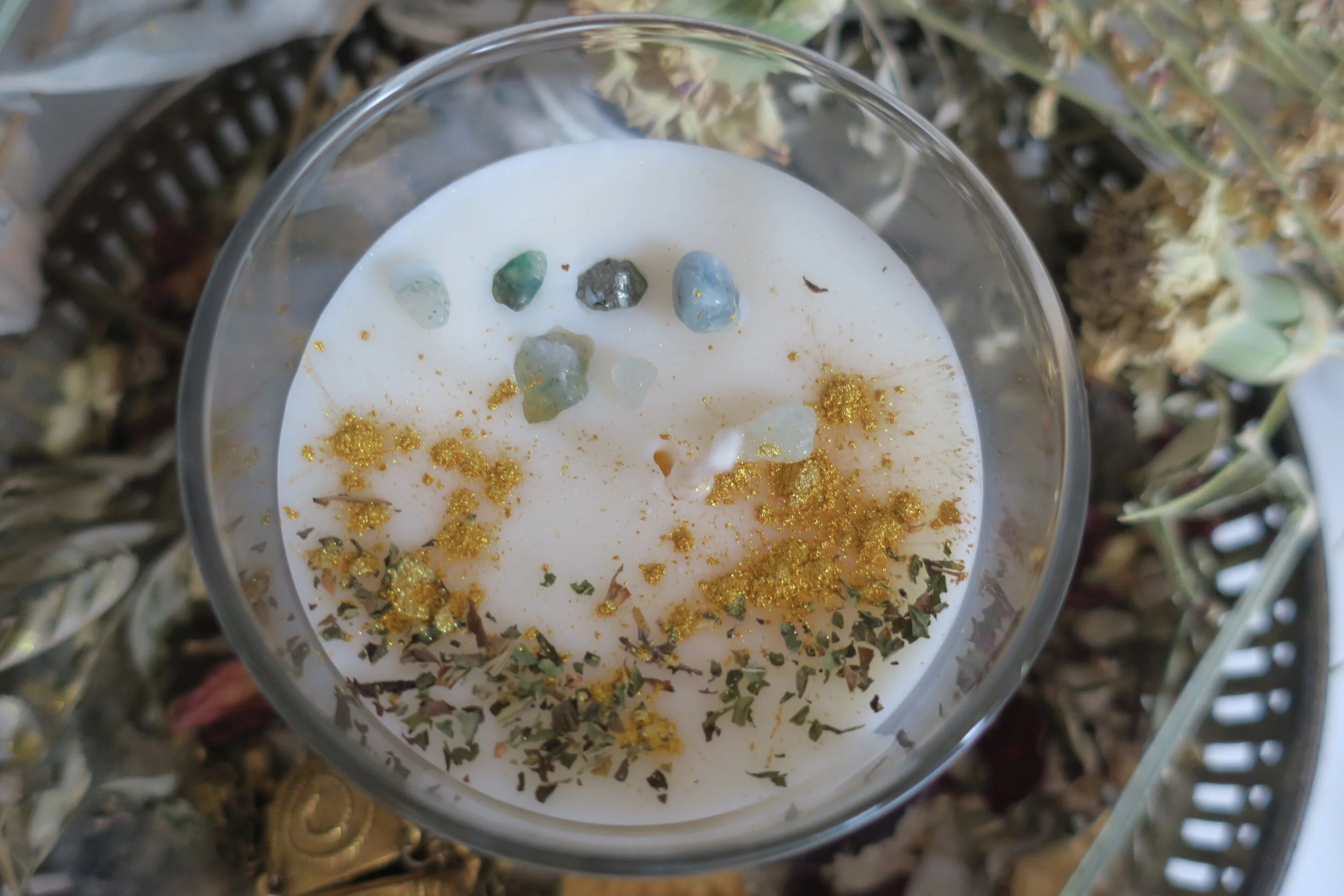 Abundance candle inside.JPG