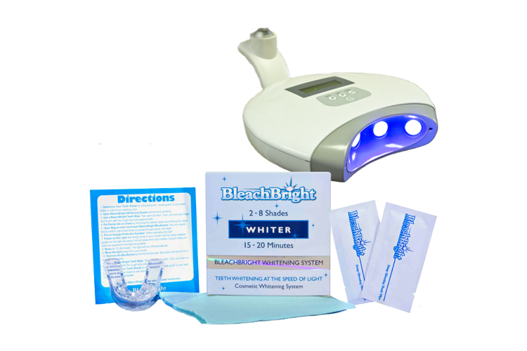 Bleachbright Uv Light Teeth Whitening Kit Shelly Lighting