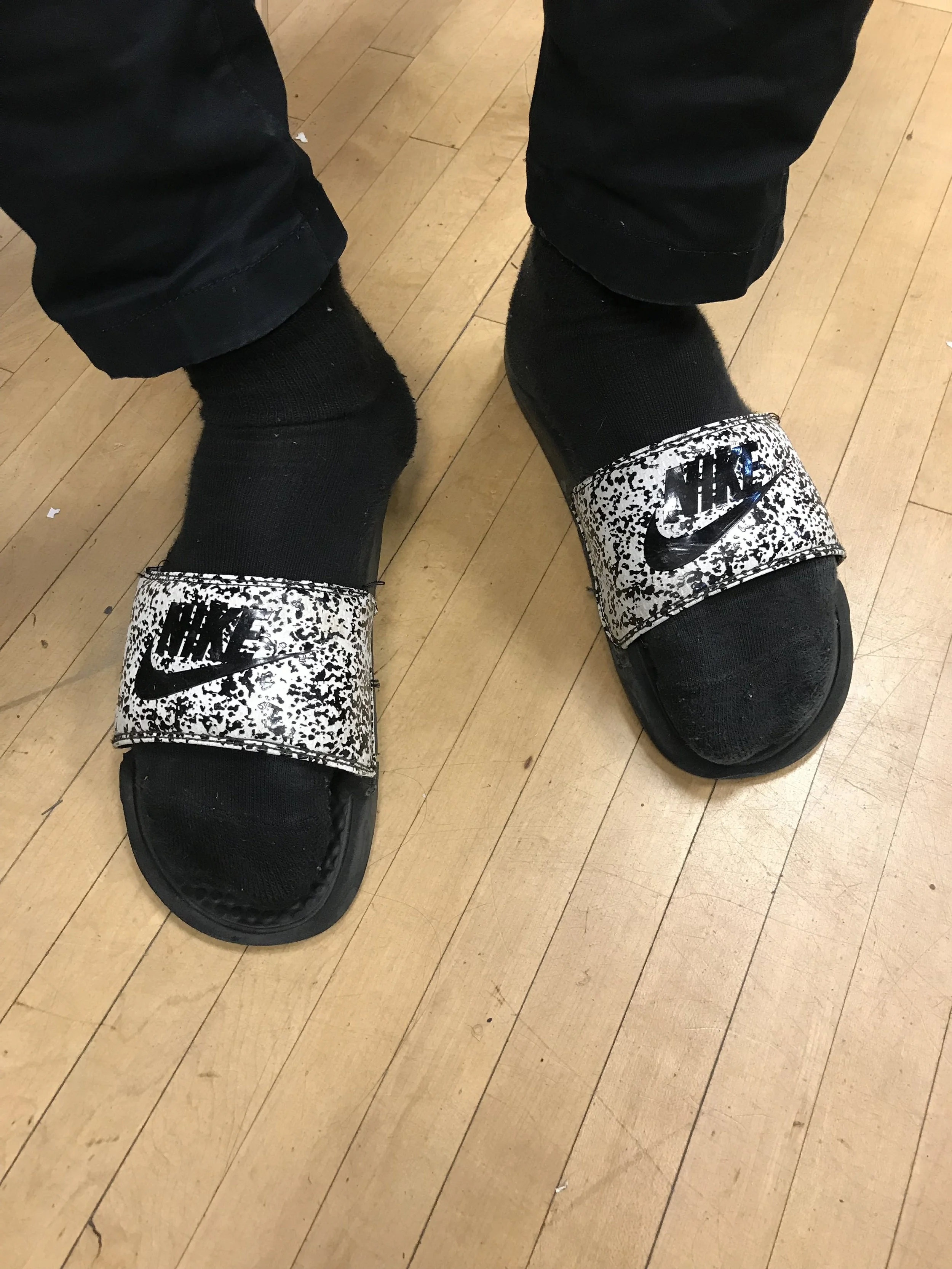 If you could walk in my shoes, you wouldn’t fit. GF