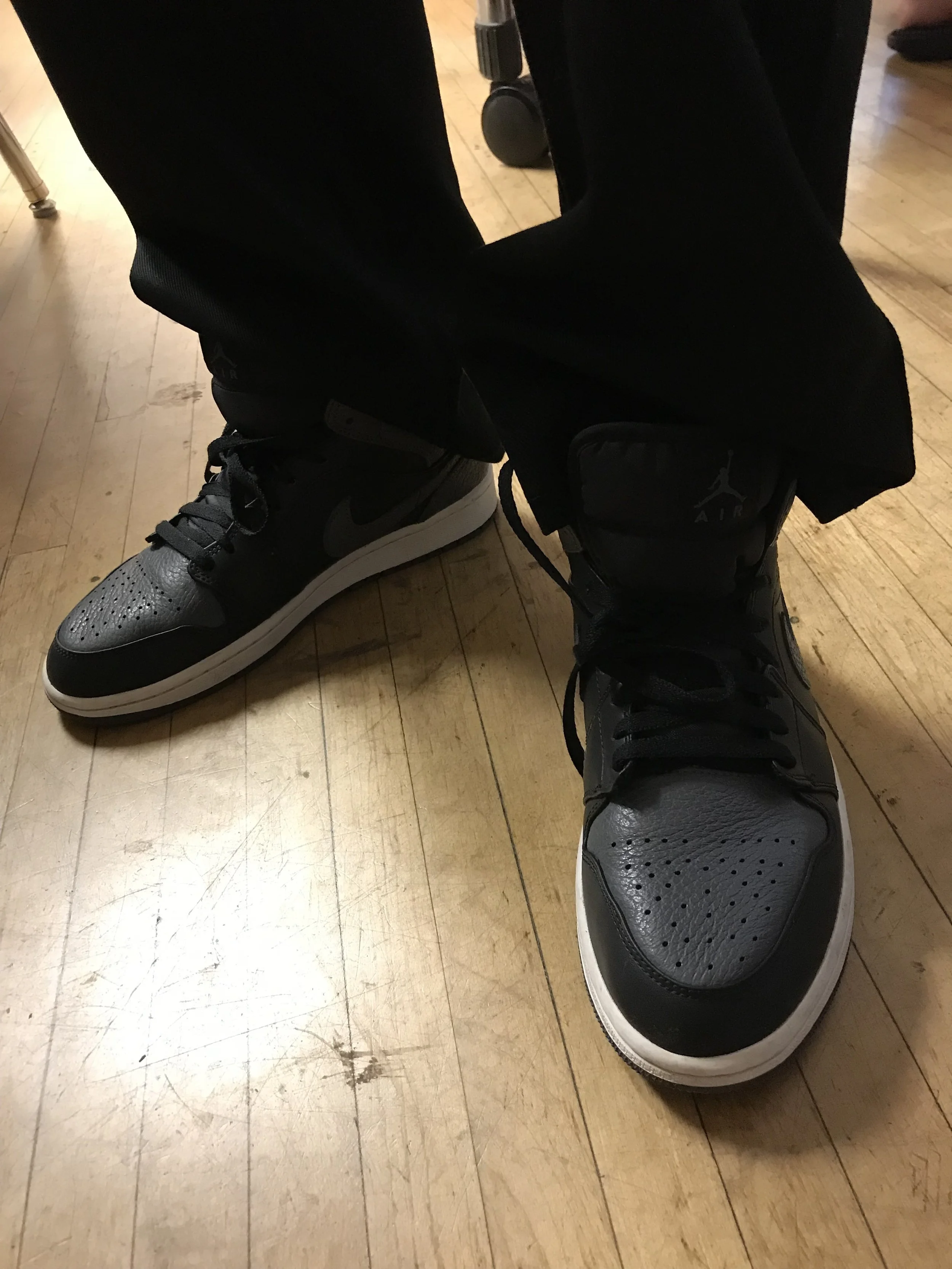 If you could walk in my shoes, you’d be a helpful person. JE